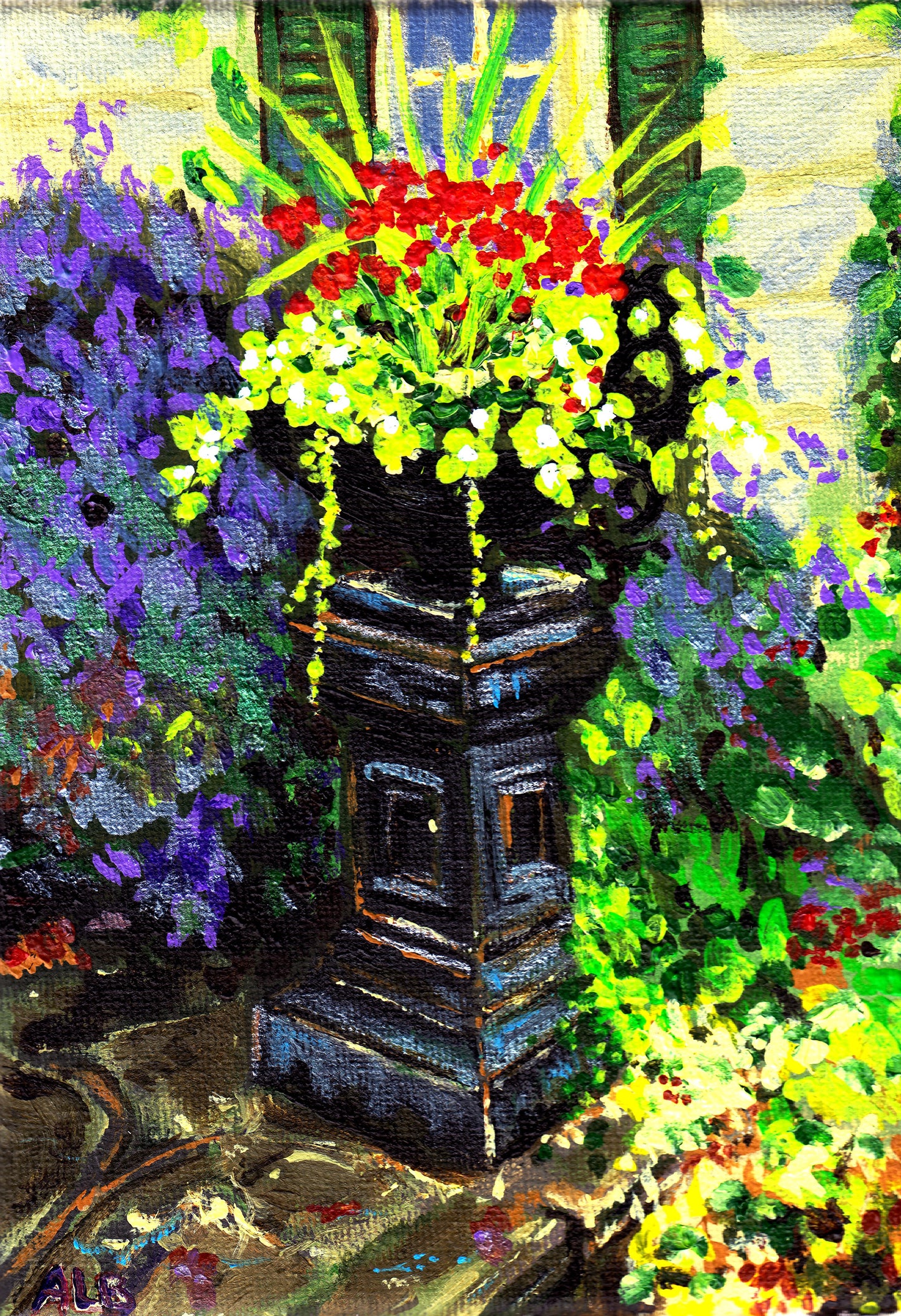 Original Painting - The Carpenter's House