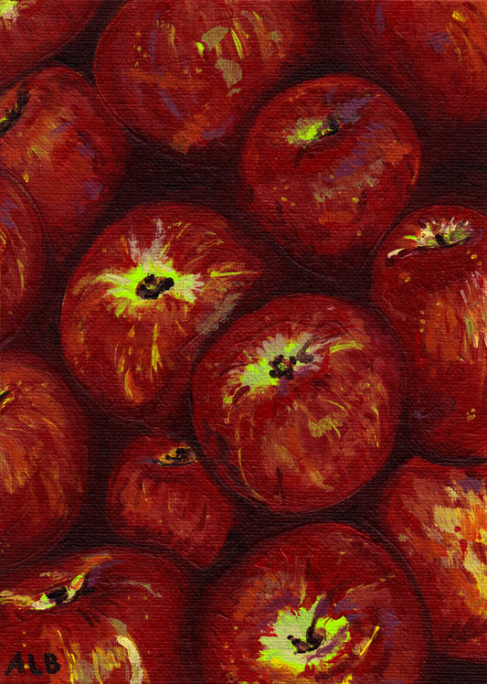 Original Painting - Apple Harvest