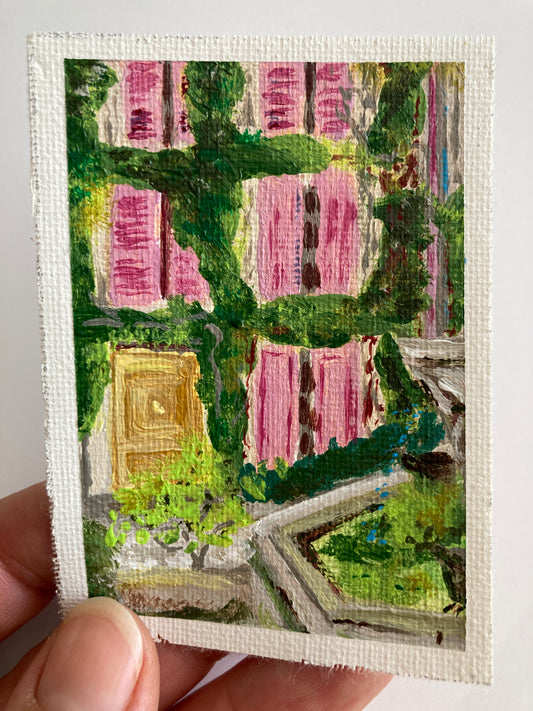 Miniature Original - Pretty In Pink