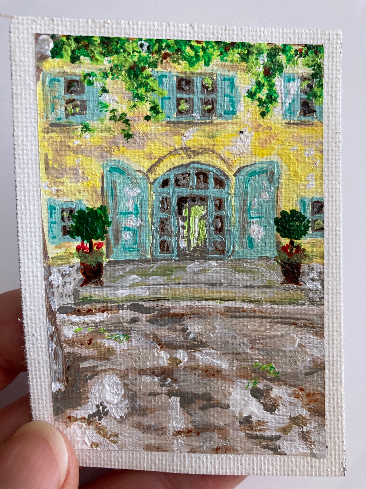 Miniature Original - Champagne Dreams