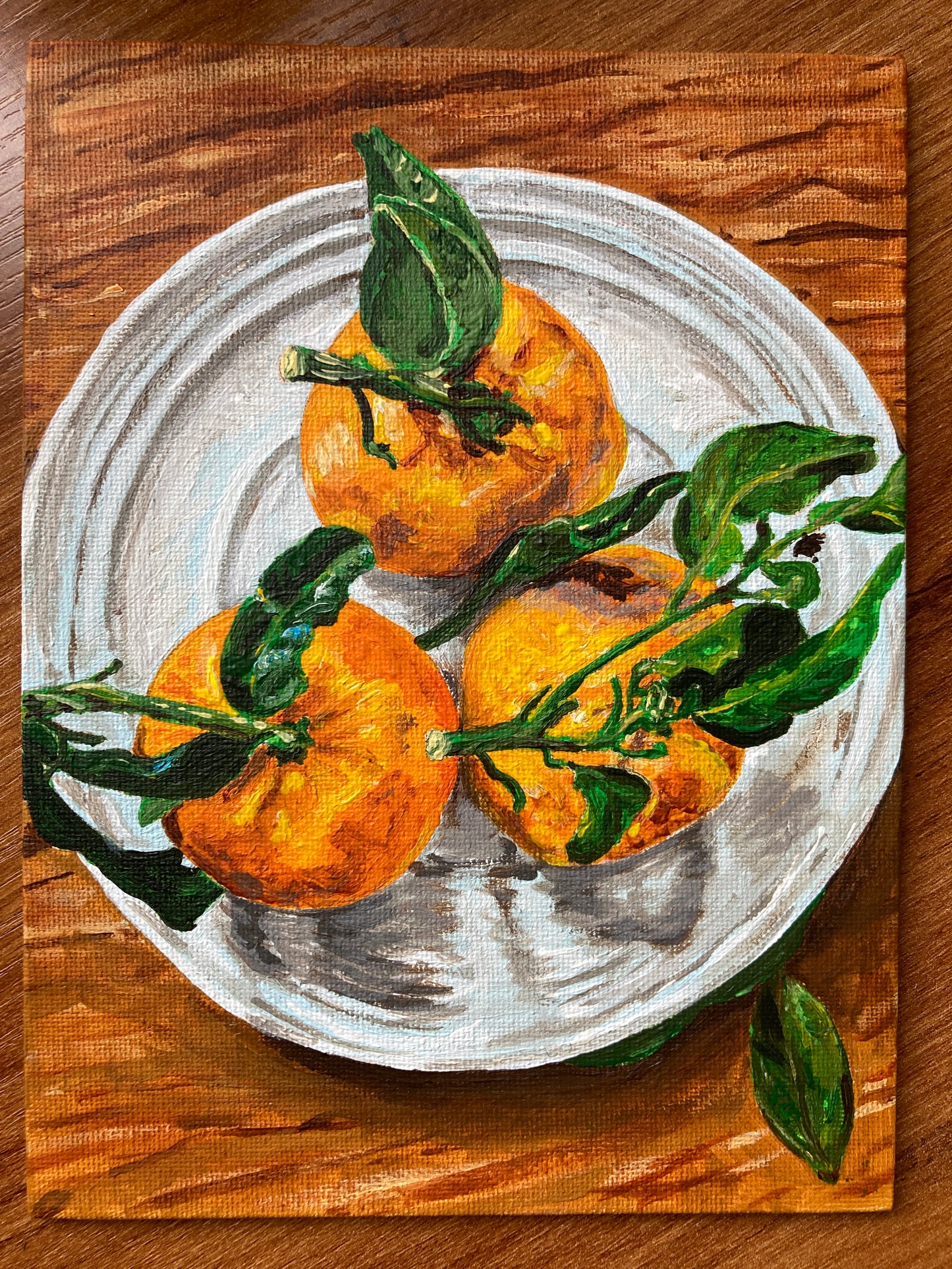 Original Painting - The Fancy Oranges