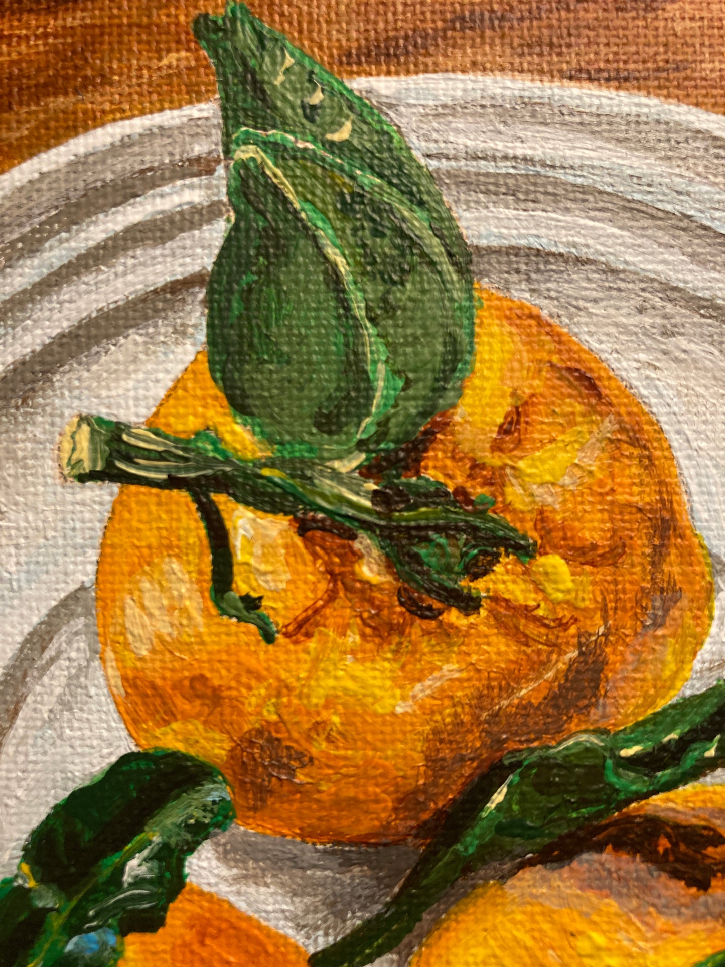 Original Painting - The Fancy Oranges
