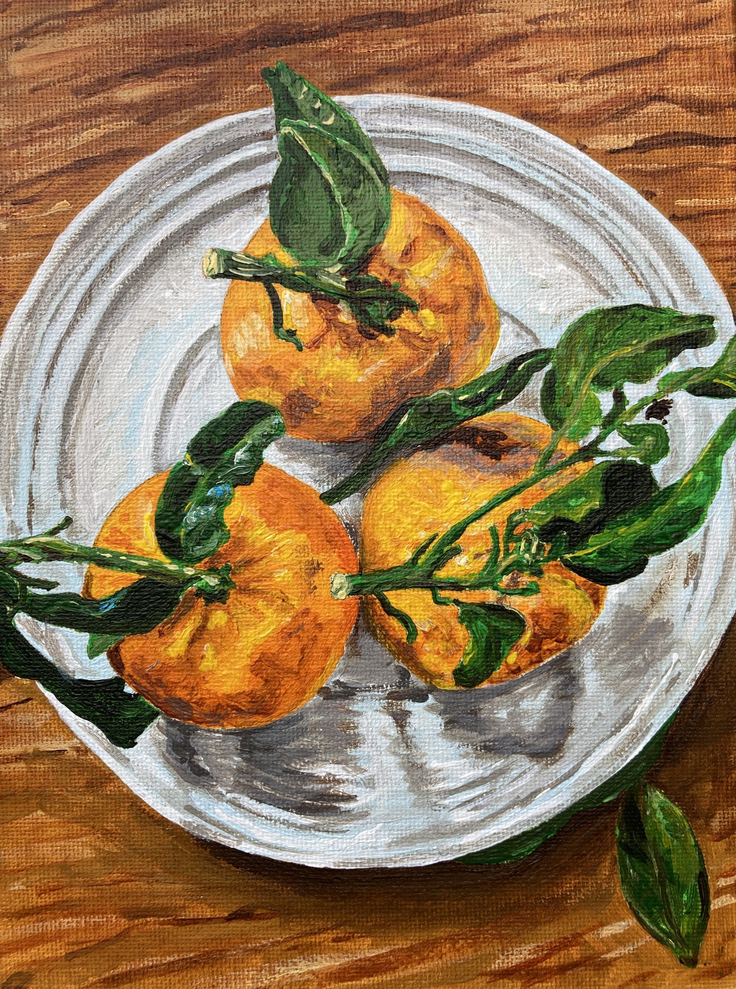 Original Painting - The Fancy Oranges