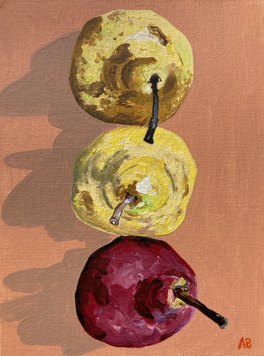 Original Painting - The Three Pears