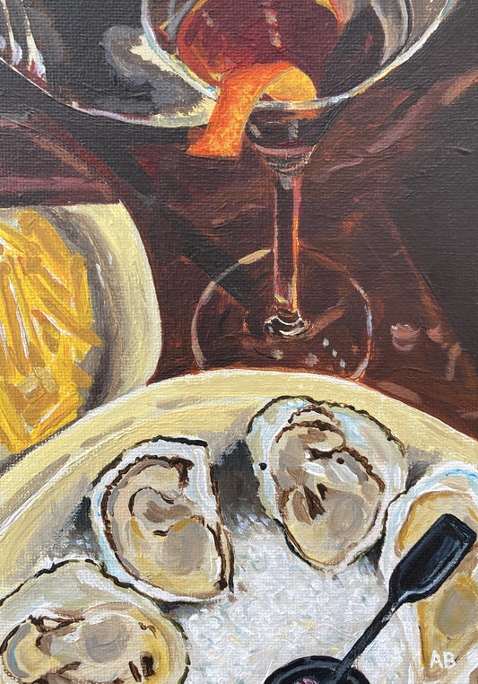 Original Painting - Buck-A-Shuck